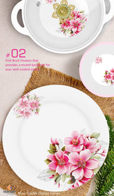 80 Pieces Nova Dinner Set Double Glaze