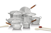 Diamond Crown: 15-Piece Aluminum Cookware Set