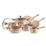 Marble Coating 18 Pieces with Kitchen Tools and Same Backolat