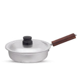Anodized Frying Pan  With Wood Handle