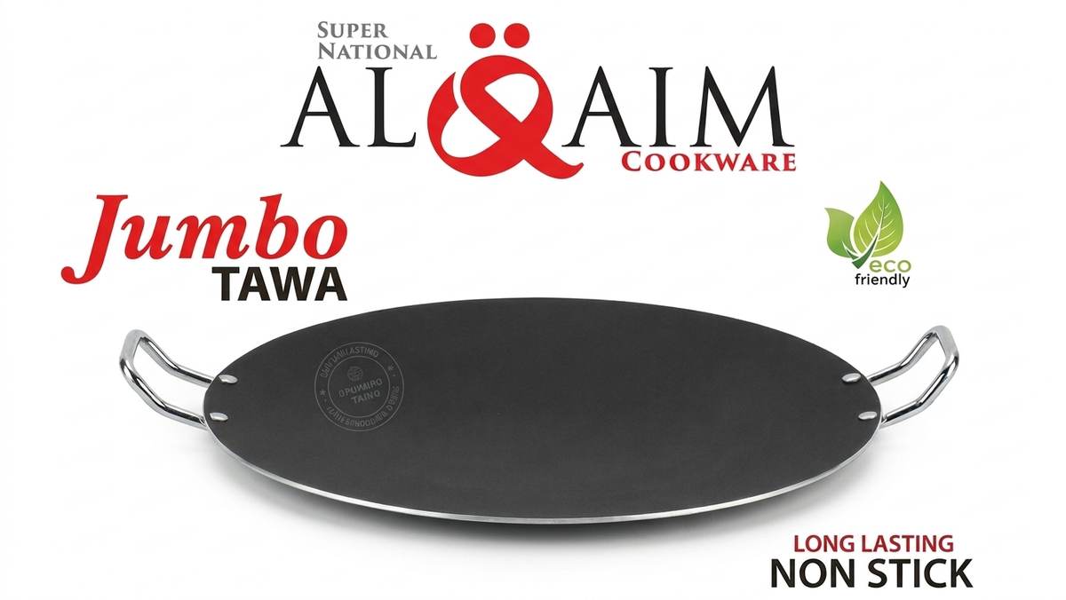 Jumbo Size Tawa With Handles On Both Sides