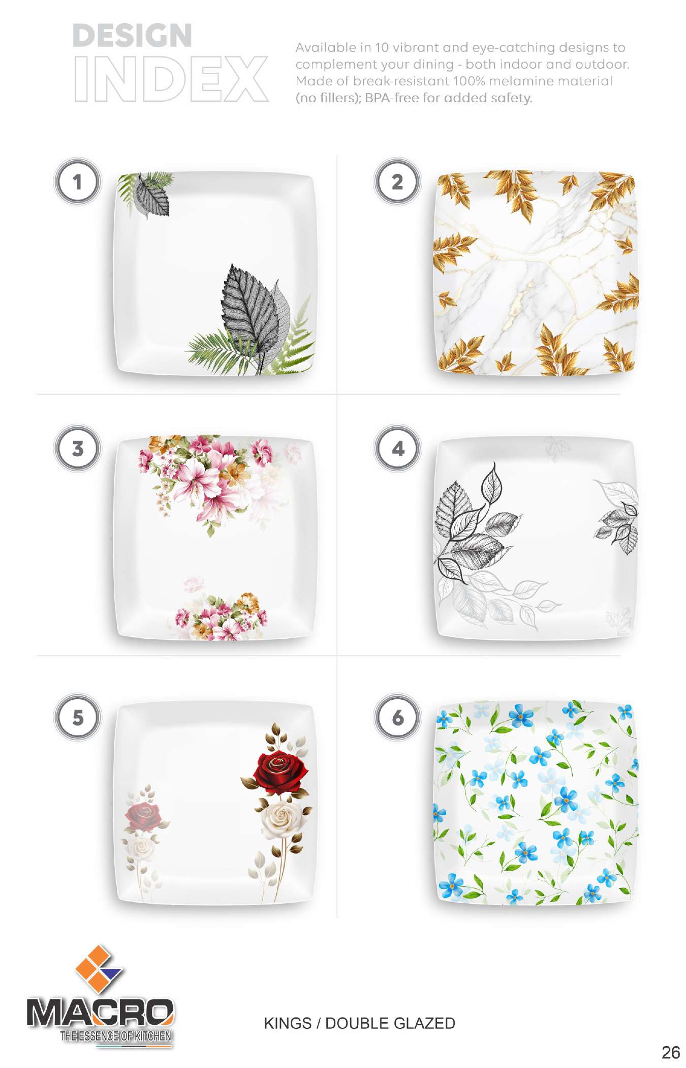 80 Pieces King Dinner Set