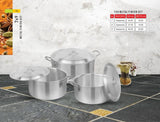 Metal Finish Casserole 6 Pcs SET