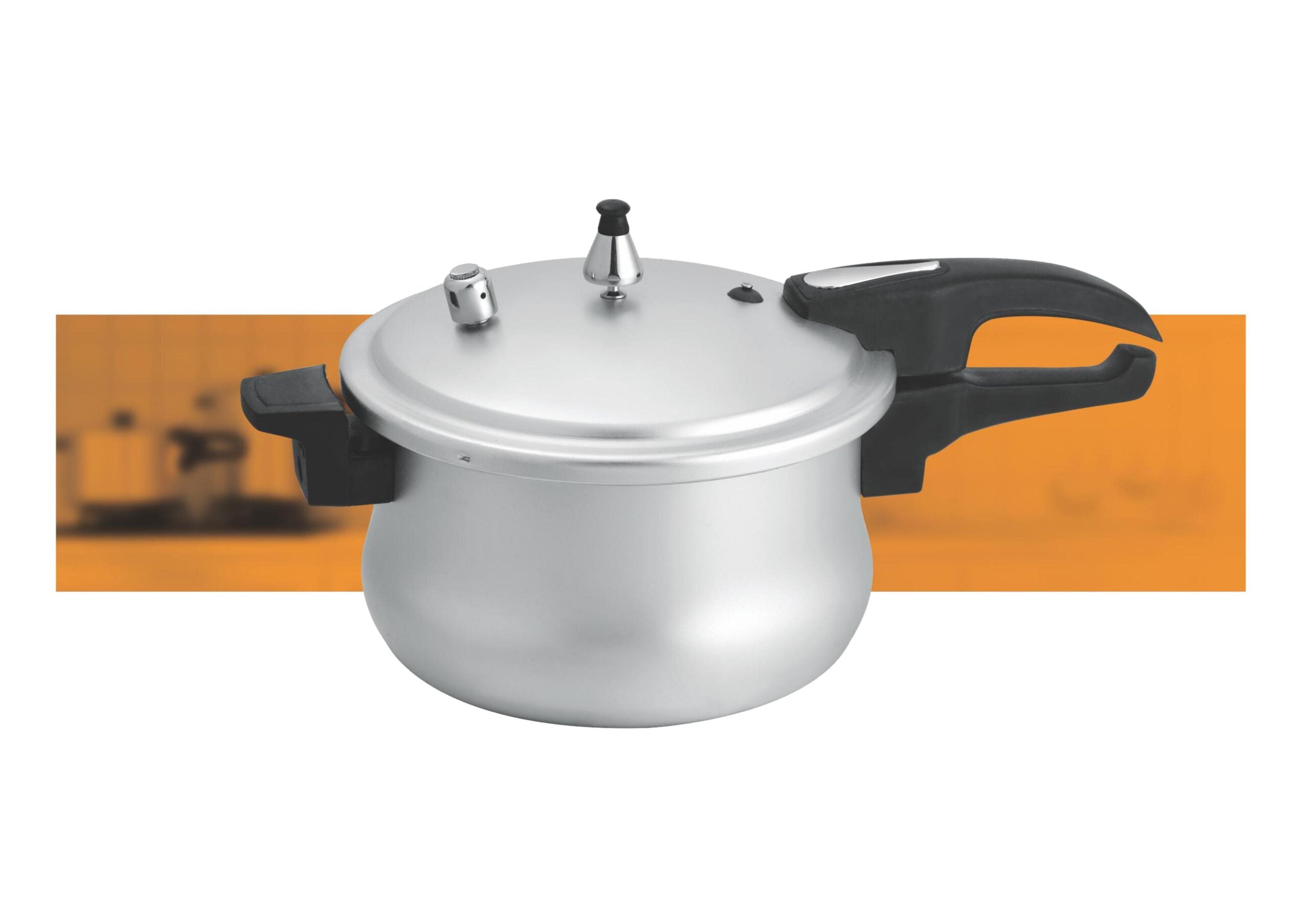 Belly Style  Anodized Pressure Cooker