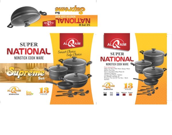 Supreme 13 Pieces Value Pack Non Stick Set